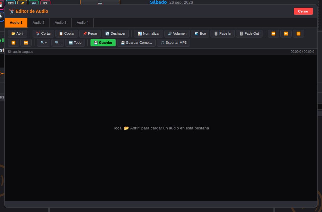 Editor de audio